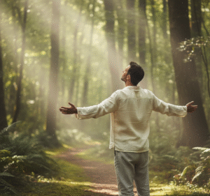 Read more about the article Leśna kąpiel (Shinrin-yoku) – odkryj korzyści i miejsca do praktykowania