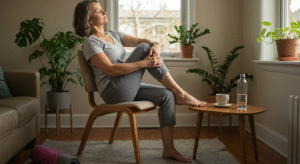 Read more about the article Joga na krześle – przewodnik po ćwiczeniach i korzyściach